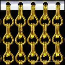 Golden Alumium Chain Link Bildschirm